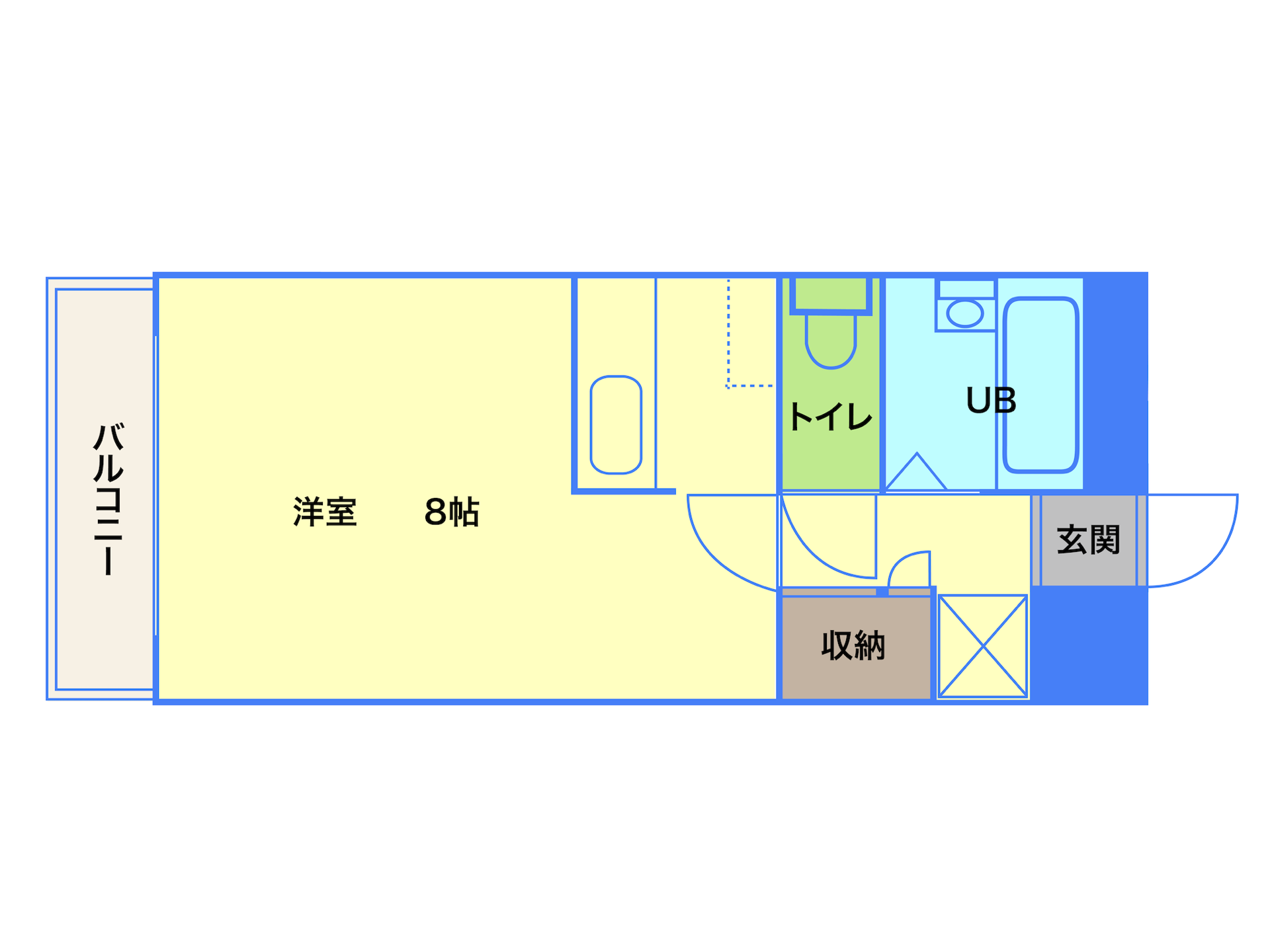 田上間取り