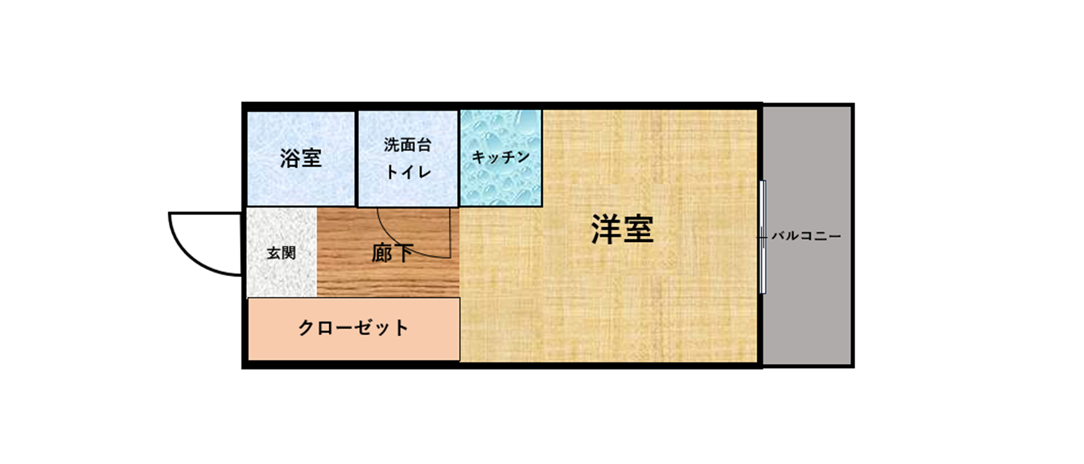 パプリカ宇宿間取図